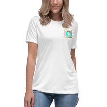Load image into Gallery viewer, OSHNA Brussels Conference Front and Back Print Women&#39;s Relaxed T-Shirt
